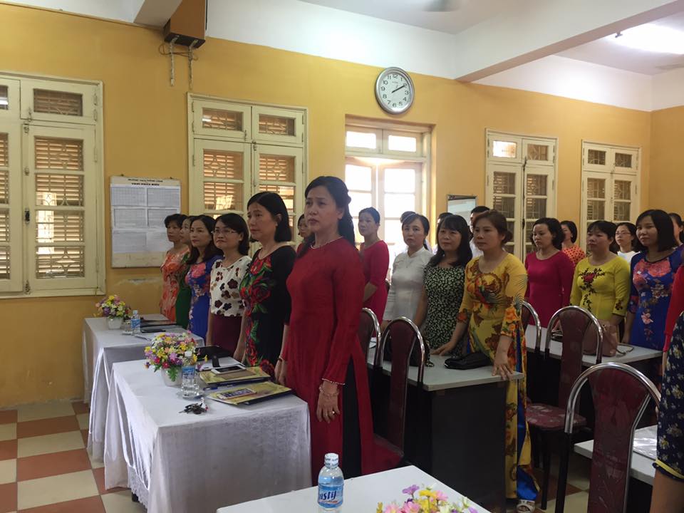 Đại hội Chi bộ THCS Thăng Long Nhiệm kì 2017-2020