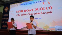 Sinh hoạt dưới cờ tháng 9