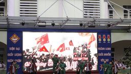 Sinh hoạt dưới cờ tháng 10