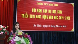 HỘI NGHỊ CHA MẸ HỌC SINH ĐẦU NĂM HỌC
