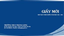 Giấy mời