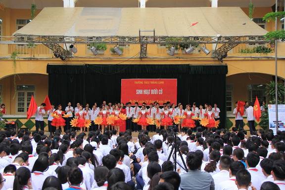 Sinh hoạt dưới cờ tháng 9/2017