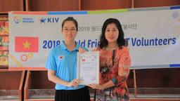 World Friends ICT Volunteers program 2018