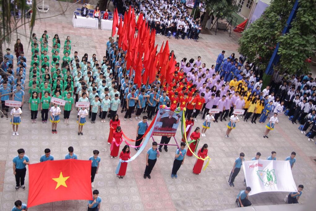 LỄ KHAI MẠC HỘI KHOẺ PHÙ ĐỔNG  TRƯỜNG THCS THĂNG LONG NĂM HỌC 2019 – 2020