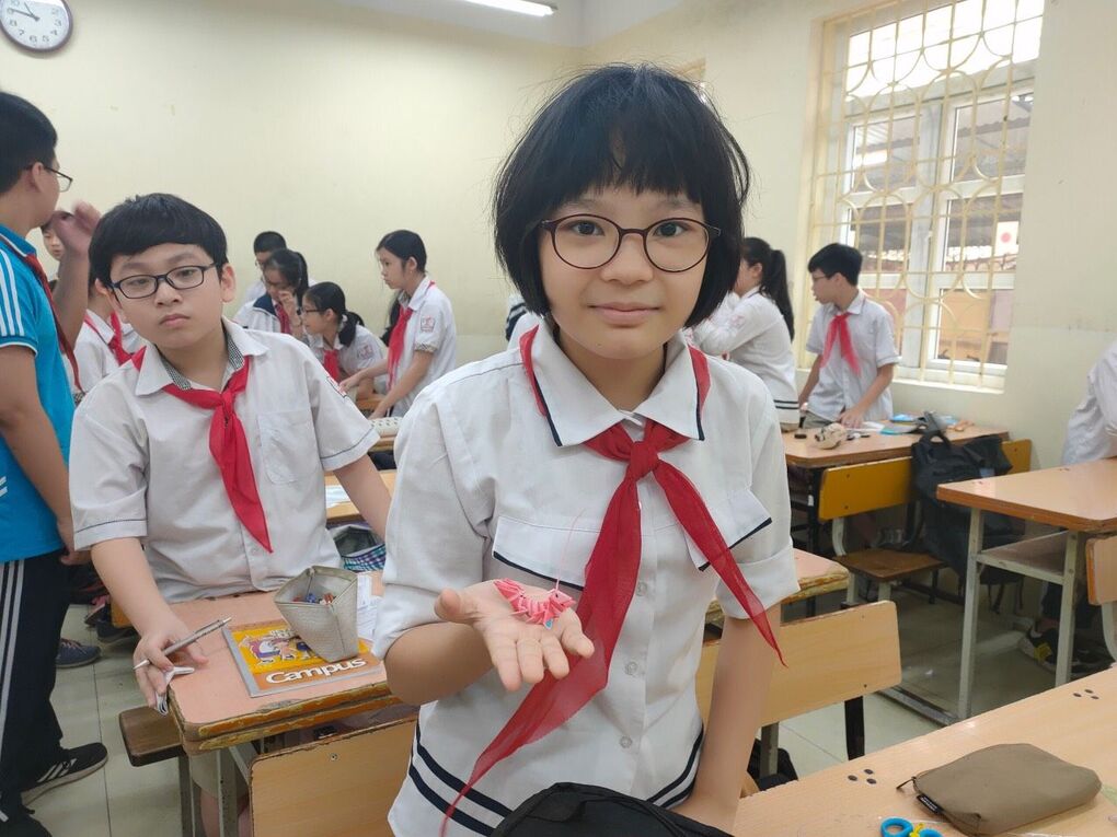 Tiết học Sáng tạo – sáng tạo con người