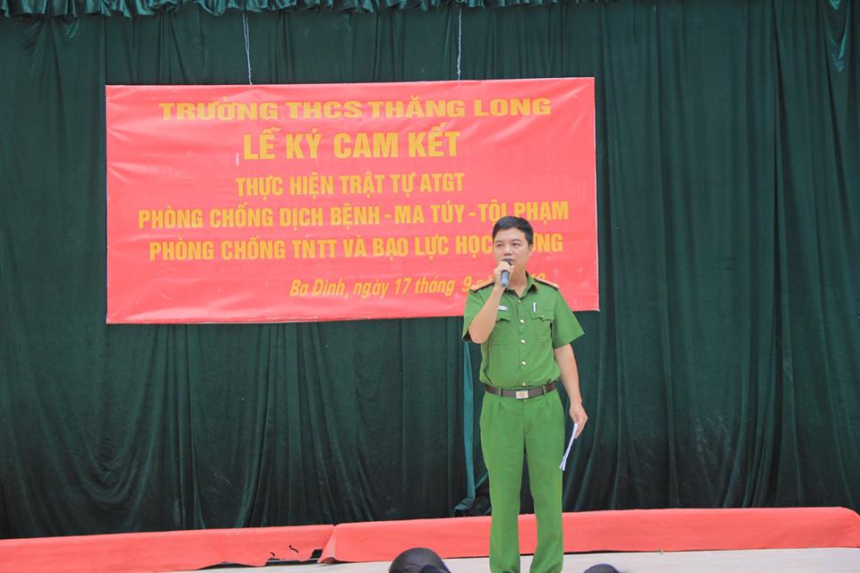 LỄ KÝ CAM KẾT THỰC HIỆN TRẬT TỰ AN TOÀN GIAO THÔNG - PHÒNG CHỐNG DỊCH BỆNH – TỆ NẠN XÃ HỘI
