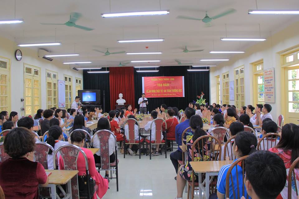 TỌA ĐÀM VỀ AN NINH TRẬT TỰ, AN TOÀN TRƯỜNG HỌC
