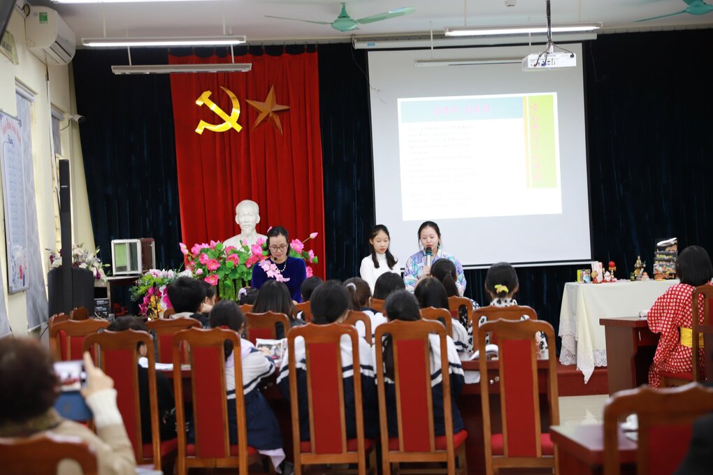 Chuyên đề cấp Thành phố môn Tiếng Nhật tại trường  THCS Thăng Long - Học để bước ra thế giới!