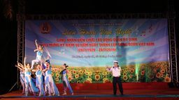 HỘI DIỄN VĂN NGHỆ CÔNG NHÂN VIÊN CHỨC LAO ĐỘNG QUẬN BA ĐÌNH