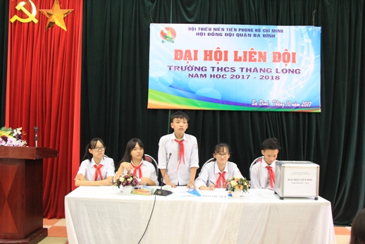 Đại hội Liên đội nhiệm kì 2017 - 2018
