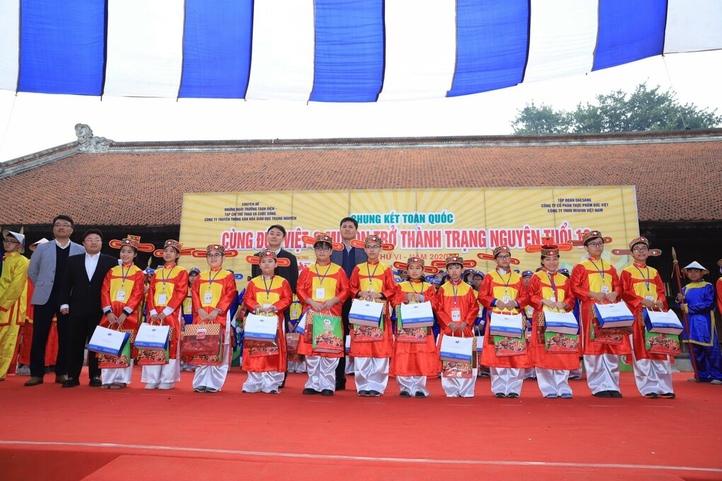 Những ngôi sao Thăng Long lấp lánh trong cuộc thi chung kết toàn quốc  “Cùng Đức Việt &amp; Miwon trở thành Trạng nguyên tuổi 13 lần thứ VI”