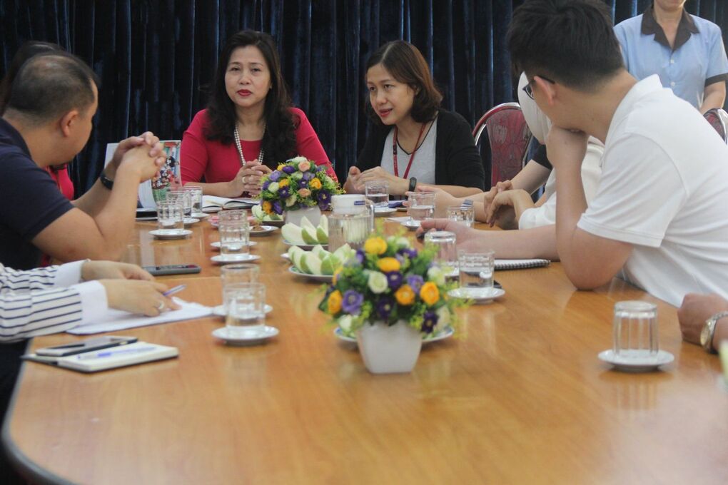 Chuyến thăm của đoàn giáo viên trường cấp 2 Naval Base, Singapore đến trường THCS Thăng Long