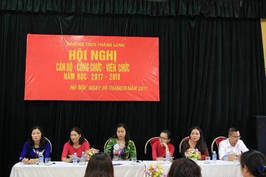 Hội nghị Cán bộ-Công chức-Viên chức năm học 2017-2018