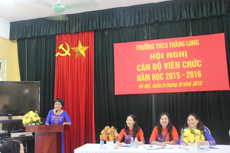 Hội nghị CBVC năm học 2015 - 2016
