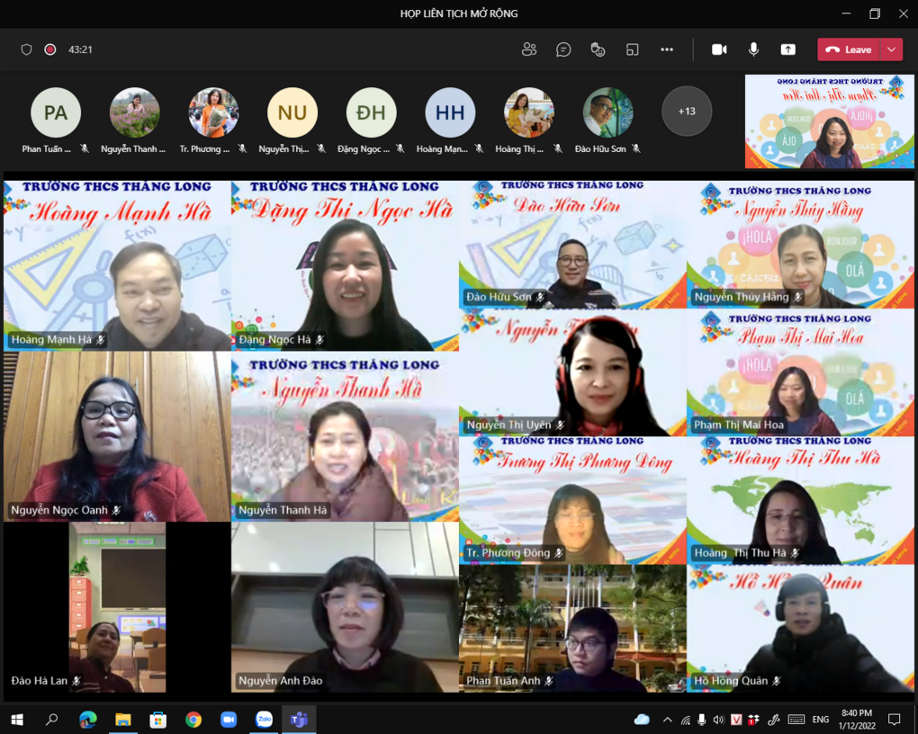 Cuộc họp Liên tịch mở rộng đón nhận những thành quả của Học kỳ 1