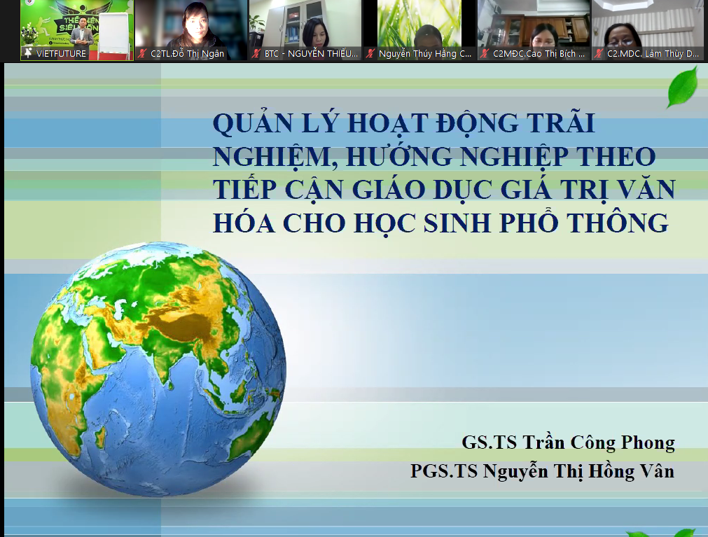 Giáo dục giá trị văn hóa cho học sinh –  vấn đề cốt lõi để giữ gìn bản sắc dân tộc  trong bối cảnh hội nhập quốc tế!