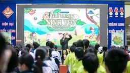 Học sinh Thăng Long với "Thử thách sinh tồn"