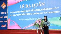 UBND Quận Ba Đình tổ chức  Lễ ra quân hưởng ứng “Ngày Quốc tế phòng, chống ma túy” và “ Ngày toàn dân phòng, chống ma túy”