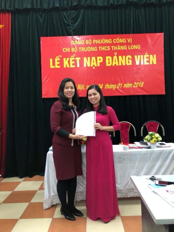 Lễ kết nạp đảng viên mới