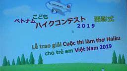 HỌC SINH TRƯỜNG THCS THĂNG LONG VINH DỰ NHẬN GIẢI THƠ HAIKU- NHẬT BẢN