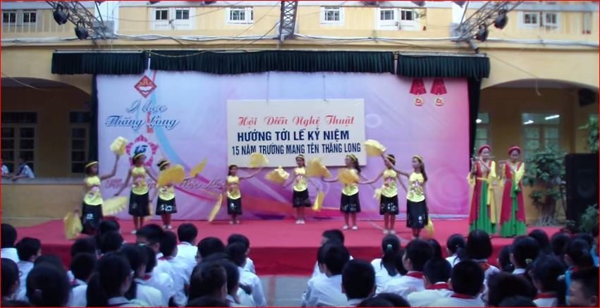 Kết quả Hội diễn nghệ thuật chào mừng 15 năm trường mang tên Thăng Long