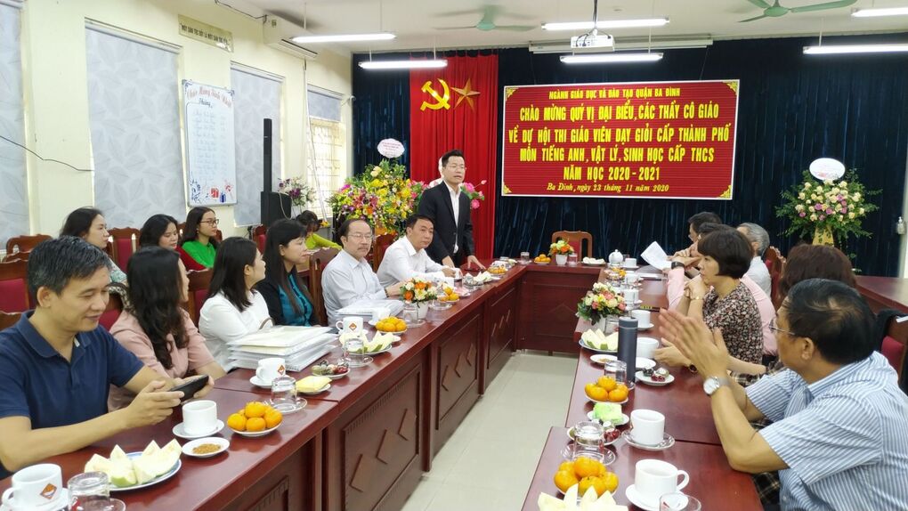 Quận Ba Đình với Hội thi Giáo viên giói cấp Thành phố - Hơn cả một cuộc thi, chân trời tri thức và niềm tin