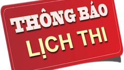 LỊCH THI HKII NĂM HỌC 2017 - 2018