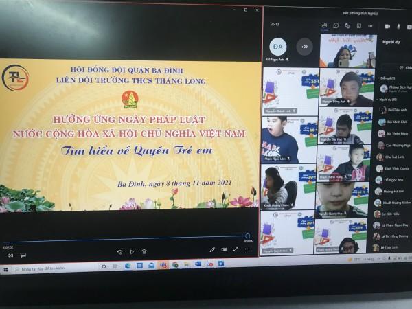 Hưởng ứng Ngày Pháp luật nước Cộng hòa xã hội chủ nghĩa Việt Nam