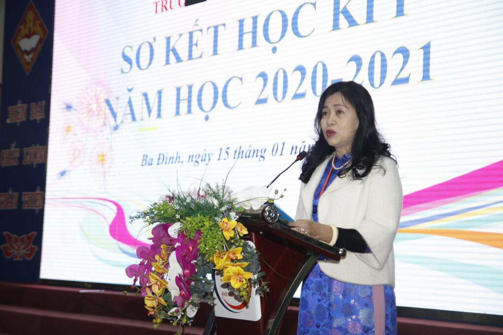 Trường THCS Thăng Long - Lễ Sơ kết Học kì I năm học 2020-2021