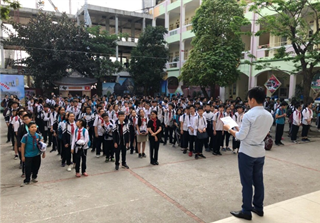 Cuộc thi Olympic Tiếng Anh cấp trường ngày 16/3/2019