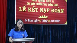 LỄ KẾT NẠP ĐOÀN VIÊN