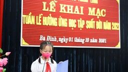 Trường THCS Thăng Long khai mạc Tuần lễ hưởng ứng học tập suốt đời  Năm 2021