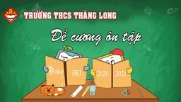 Đề cương ôn tập HKI năm học 2020 - 2021