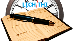 Lịch thi HKII năm học 2019 - 2020