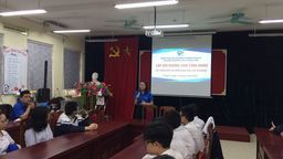 Buổi học bồi dưỡng cảm tình đoàn