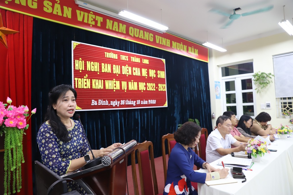 Phụ huynh đồng lòng, nhà trường phát triển, học sinh hạnh phúc!
