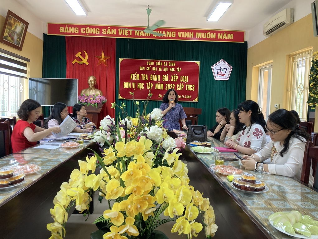 Kiểm tra đánh giá, xếp loại đơn vị học tập 2022