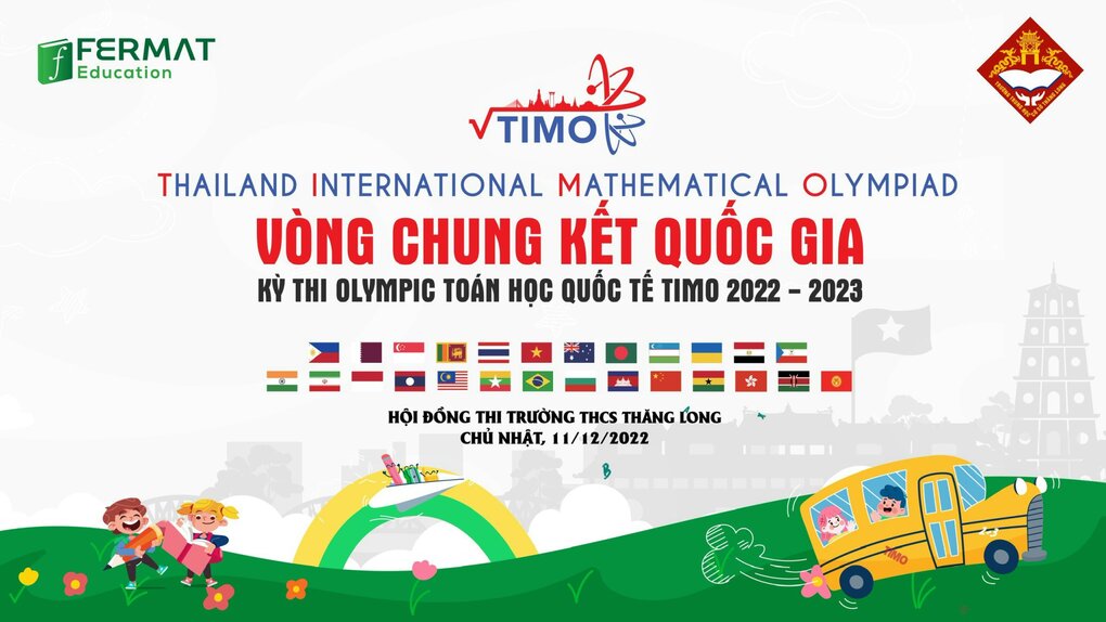 Chung kết quốc gia kì thi Olympic Toán học quốc tế TIMO