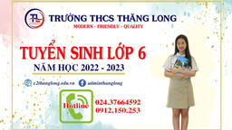 Thông báo tuyển sinh năm học 2022 - 2023