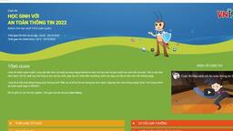 Trường THCS Thăng Long triển khai phát động Cuộc thi Online “Học sinh với an toàn thông tin 2022”.