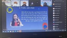 Buổi sinh hoạt về biến đổi khí hậu