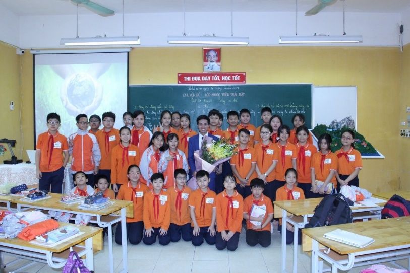 Người gieo mầm sống đẹp trên trang giấy học trò