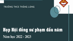 Khởi động cho một năm học hạnh phúc