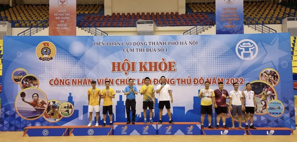 Hội khỏe công nhân viên chức lao động - lực lượng vũ trang thủ đô năm 2022