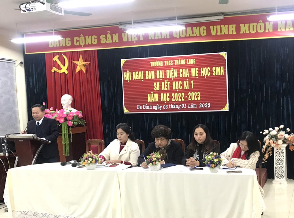 Hội nghị Ban đại diện cha mẹ học sinh