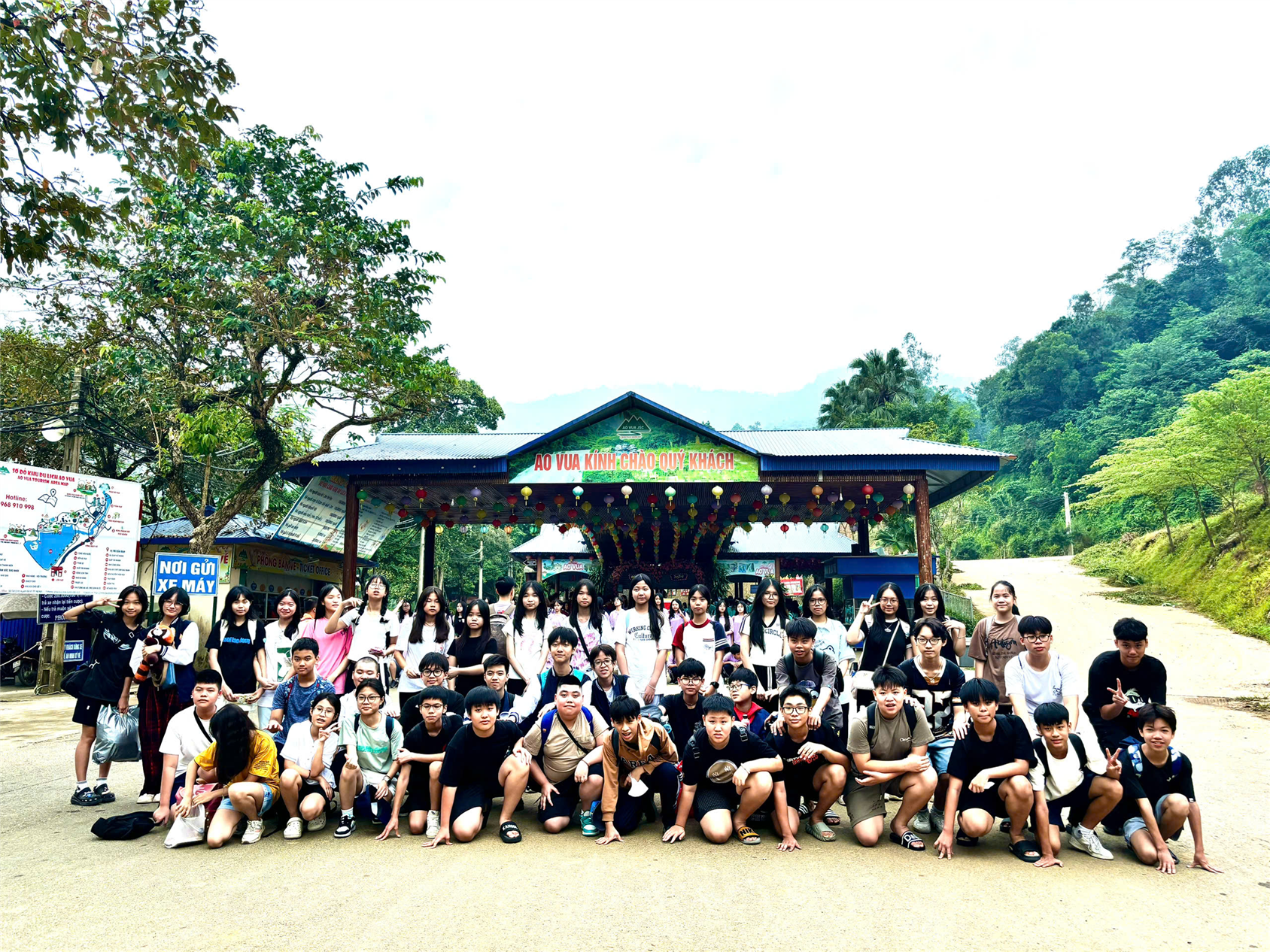 Chuyến đi thăm quan  Ao Vua đáng nhớ