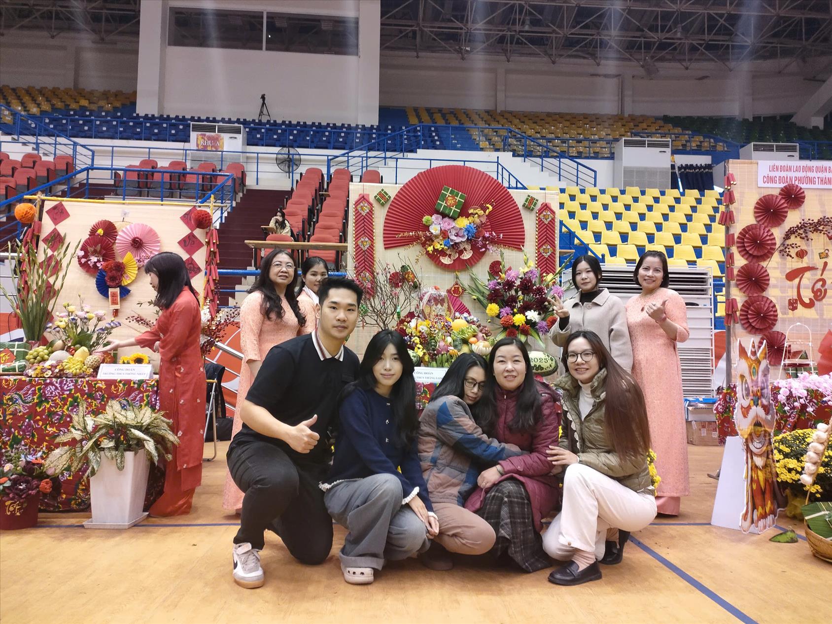Trường THCS Thăng Long hưởng ứng và tham gia hội thi “Trưng bày mâm ngũ quả” của chương trình “Tết sum vầy – xuân ơn Đảng” năm 2025