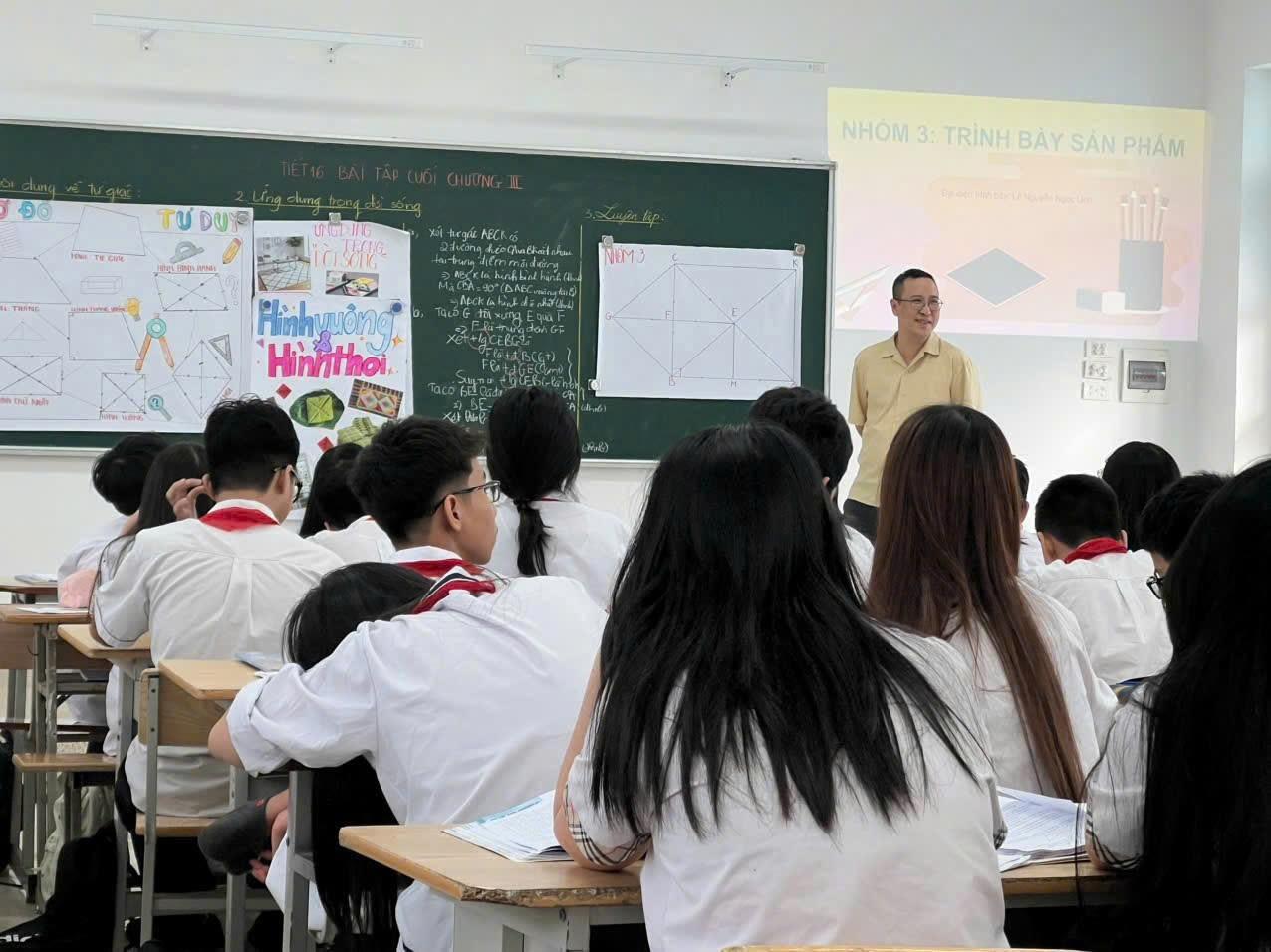 Tổ Tự nhiên trường THCS Thăng Long tham gia Hội thi Giáo viên giỏi cấp trường năm học 2025 2026