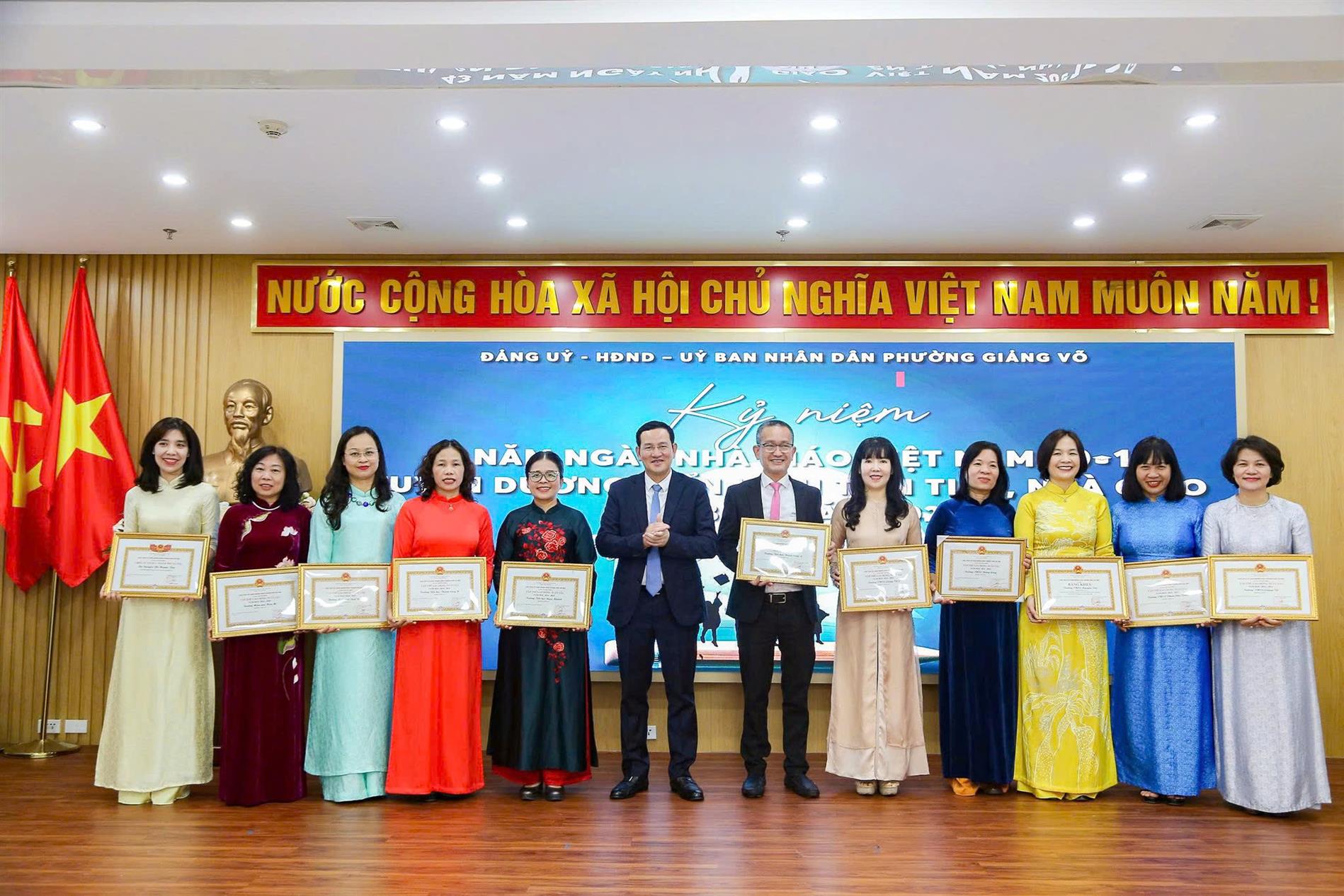 THCS Thăng Long: Điểm sáng trong thành tích chung của ngành giáo dục phường Giảng Võ