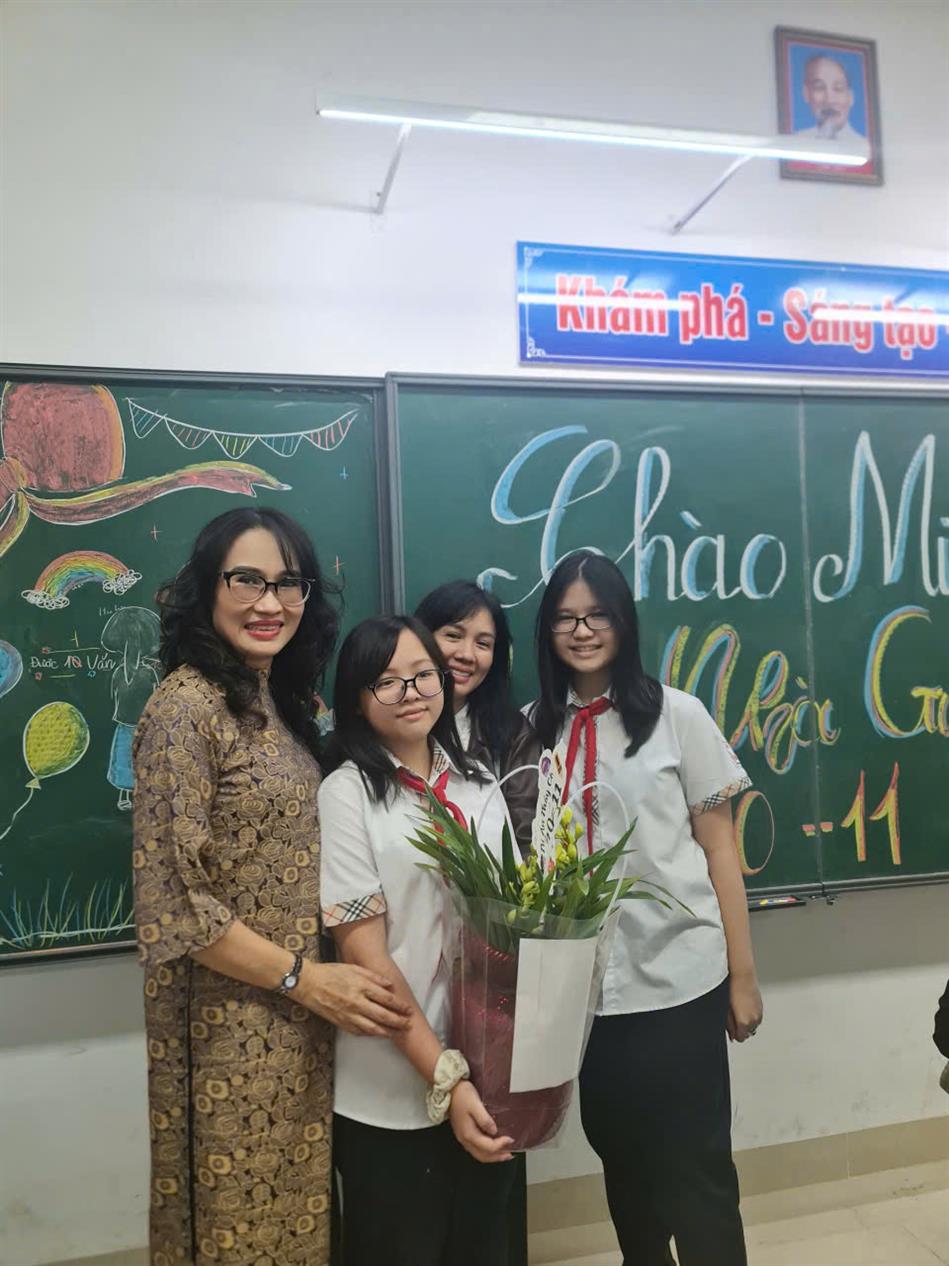 Ngày 20/11 đáng nhớ cúa tập thể 8A7